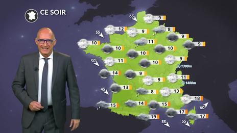 La météo de votre samedi : temps perturbé, humide et très frais