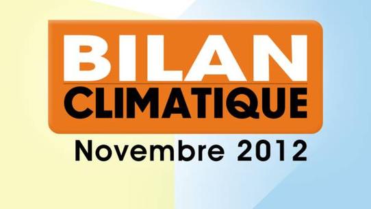 Bilan climatique de Novembre 2012