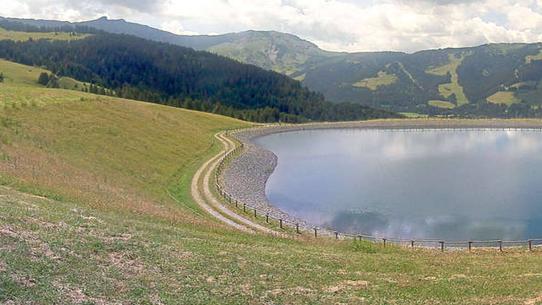Megève - Départ du télésiège l'Ideal