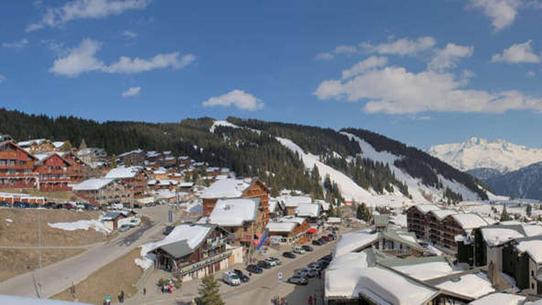 Les Saisies - Vue sur la station