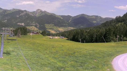 La Chapelle d'Abondance - Vue sur les pistes