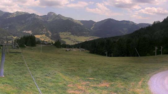La Chapelle d'Abondance - Vue sur les pistes