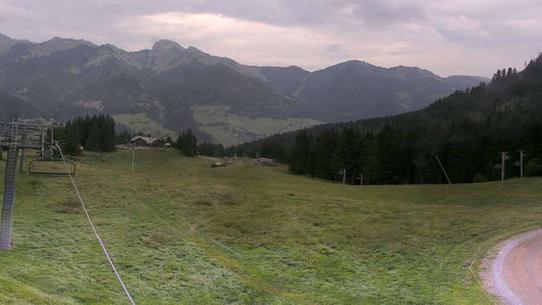 La Chapelle d'Abondance - Vue sur les pistes