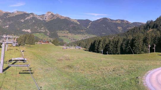 La Chapelle d'Abondance - Vue sur les pistes