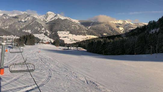 La Chapelle d'Abondance - Vue sur les pistes