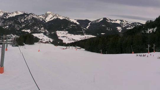 La Chapelle d'Abondance - Vue sur les pistes