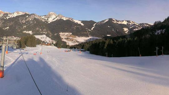 La Chapelle d'Abondance - Vue sur les pistes