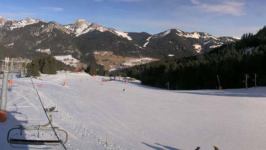 La Chapelle d'Abondance - Vue sur les pistes