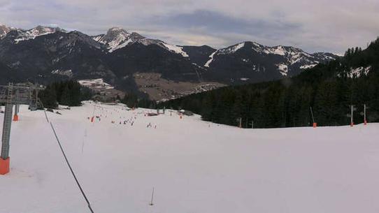 La Chapelle d'Abondance - Vue sur les pistes