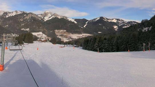 La Chapelle d'Abondance - Vue sur les pistes