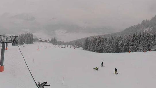 La Chapelle d'Abondance - Vue sur les pistes