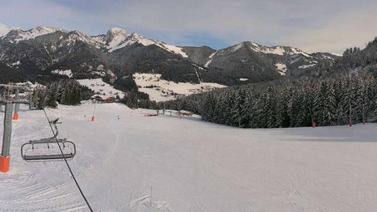 La Chapelle d'Abondance - Vue sur les pistes