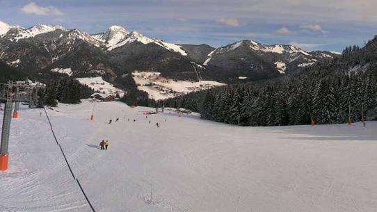 La Chapelle d'Abondance - Vue sur les pistes