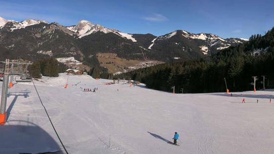 La Chapelle d'Abondance - Vue sur les pistes
