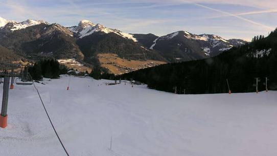 La Chapelle d'Abondance - Vue sur les pistes