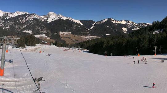 La Chapelle d'Abondance - Vue sur les pistes