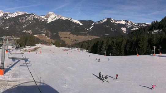 La Chapelle d'Abondance - Vue sur les pistes