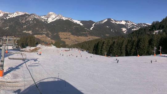 La Chapelle d'Abondance - Vue sur les pistes