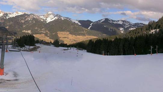 La Chapelle d'Abondance - Vue sur les pistes