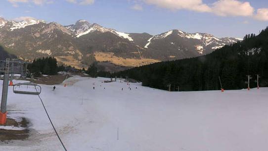 La Chapelle d'Abondance - Vue sur les pistes