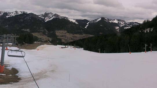 La Chapelle d'Abondance - Vue sur les pistes