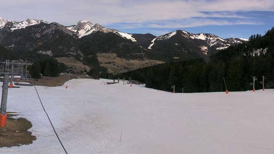 La Chapelle d'Abondance - Vue sur les pistes