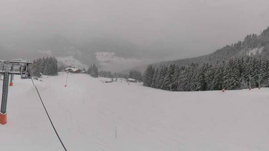 La Chapelle d'Abondance - Vue sur les pistes