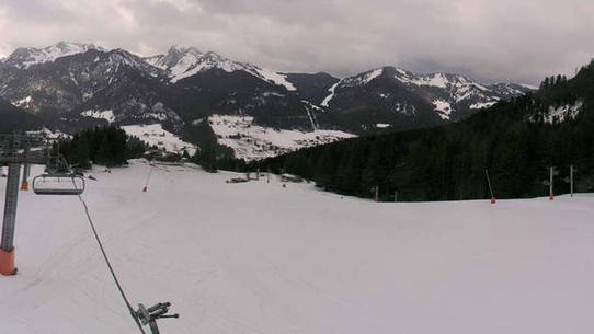 La Chapelle d'Abondance - Vue sur les pistes