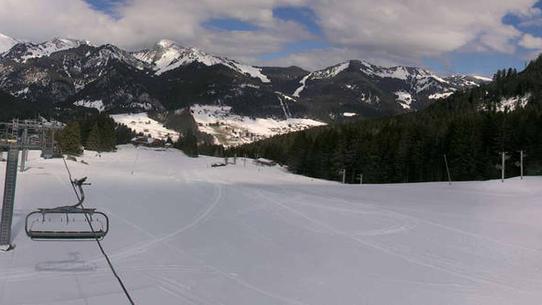 La Chapelle d'Abondance - Vue sur les pistes