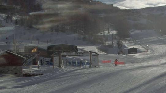 Isola 2000 - Retour sur Chastillon