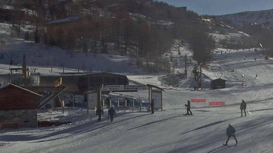 Isola 2000 - Retour sur Chastillon