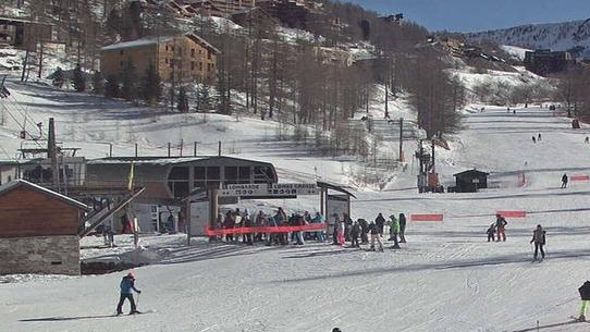 Isola 2000 - Retour sur Chastillon