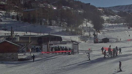 Isola 2000 - Retour sur Chastillon