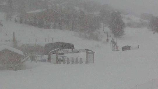 Isola 2000 - Retour sur Chastillon