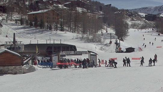 Isola 2000 - Retour sur Chastillon