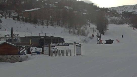 Isola 2000 - Retour sur Chastillon