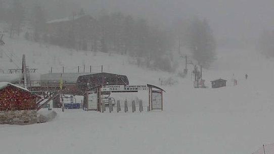 Isola 2000 - Retour sur Chastillon