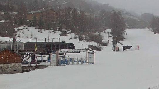 Isola 2000 - Retour sur Chastillon