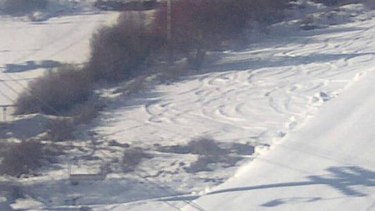 Vars - Départ des pistes de Sainte Marie