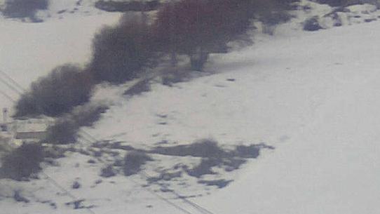 Vars - Départ des pistes de Sainte Marie