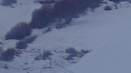 Vars - Départ des pistes de Sainte Marie