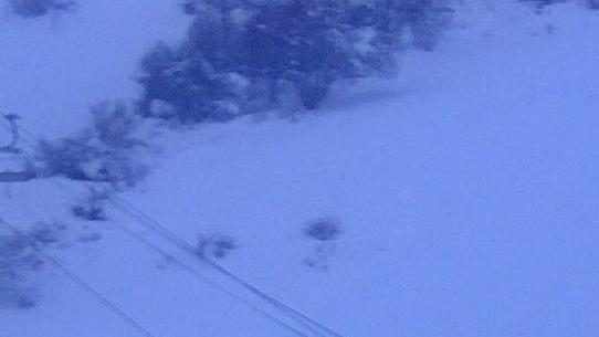 Vars - Départ des pistes de Sainte Marie