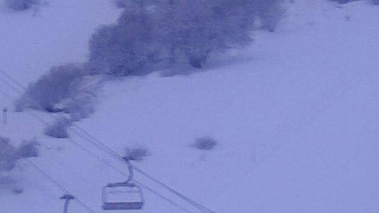 Vars - Départ des pistes de Sainte Marie