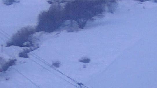 Vars - Départ des pistes de Sainte Marie