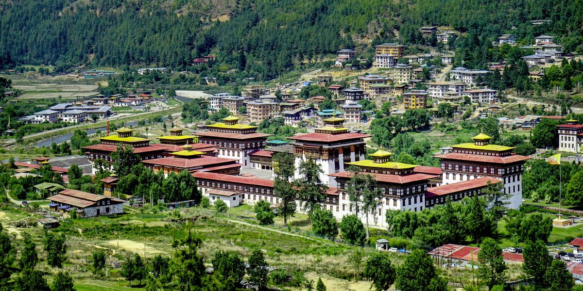 ARRIVED AT PARO AIRPORT-THIMPHU :