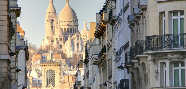 tiempo Francia Basilique Sacré Cœur à Montmartre