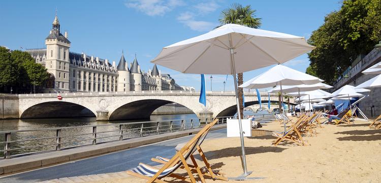 weather France Paris Plages