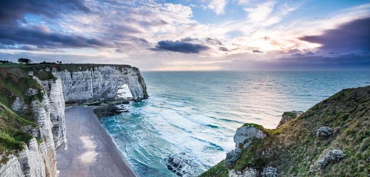 weather France Plage d'Etretat