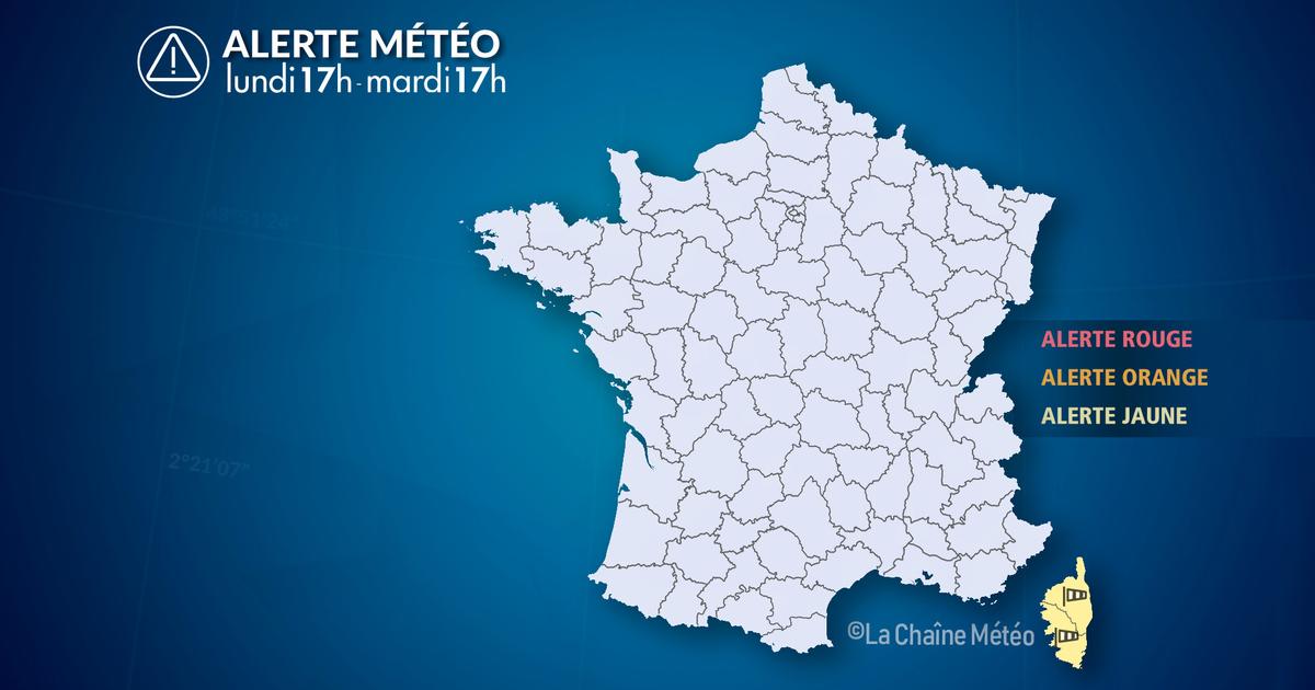 Alerte Météo : Vent tempétueux en Corse jusqu'à mardi soir