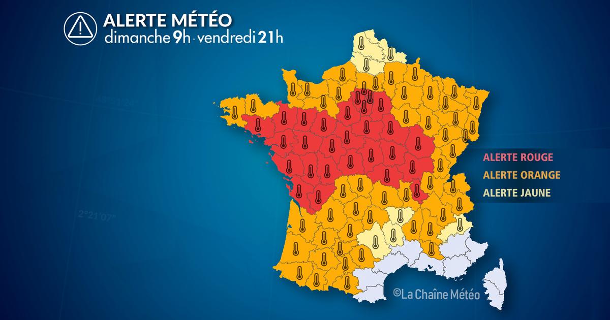 Alerte Météo : Alerte rouge canicule